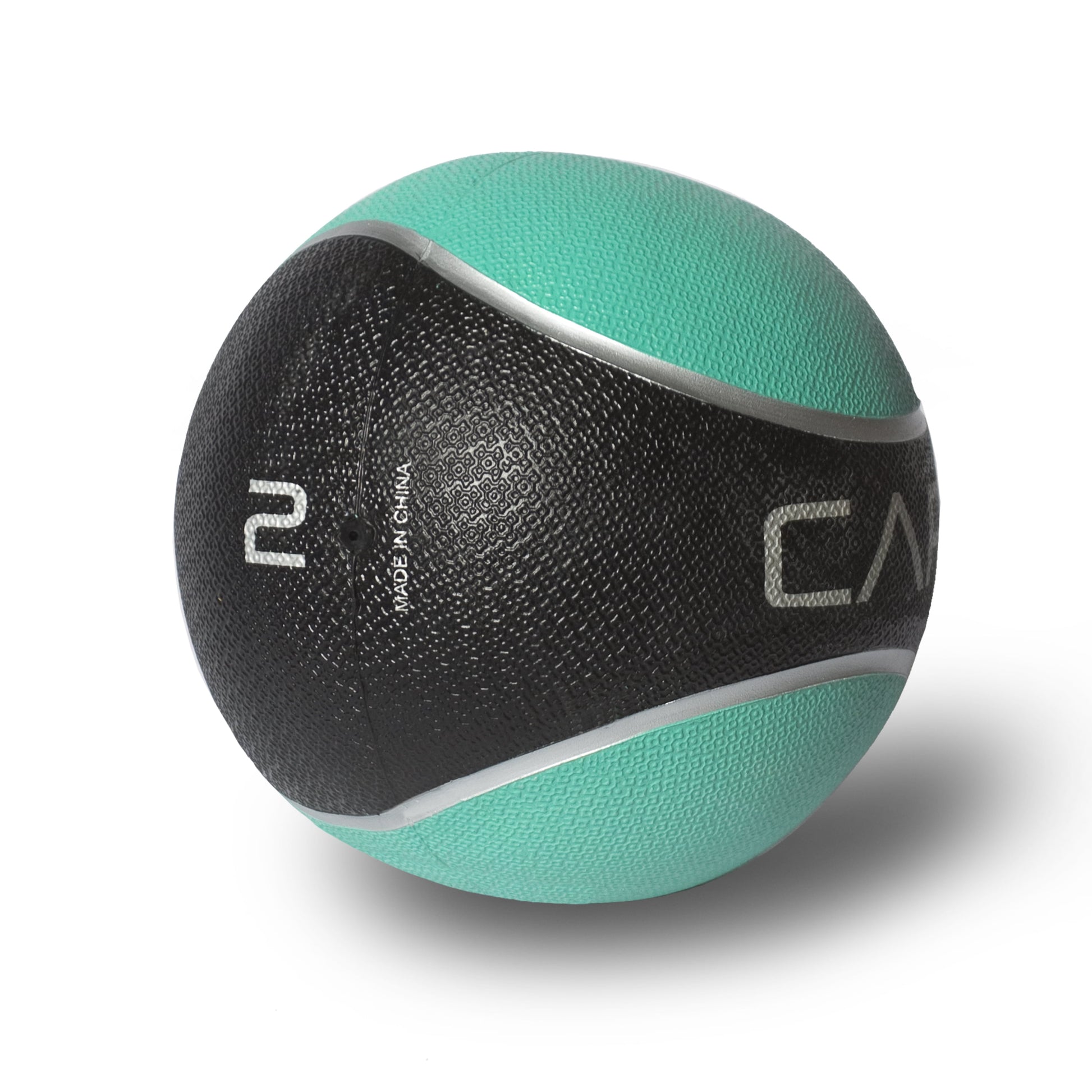 Barbell Rubber Medicine Ball, 2Lb